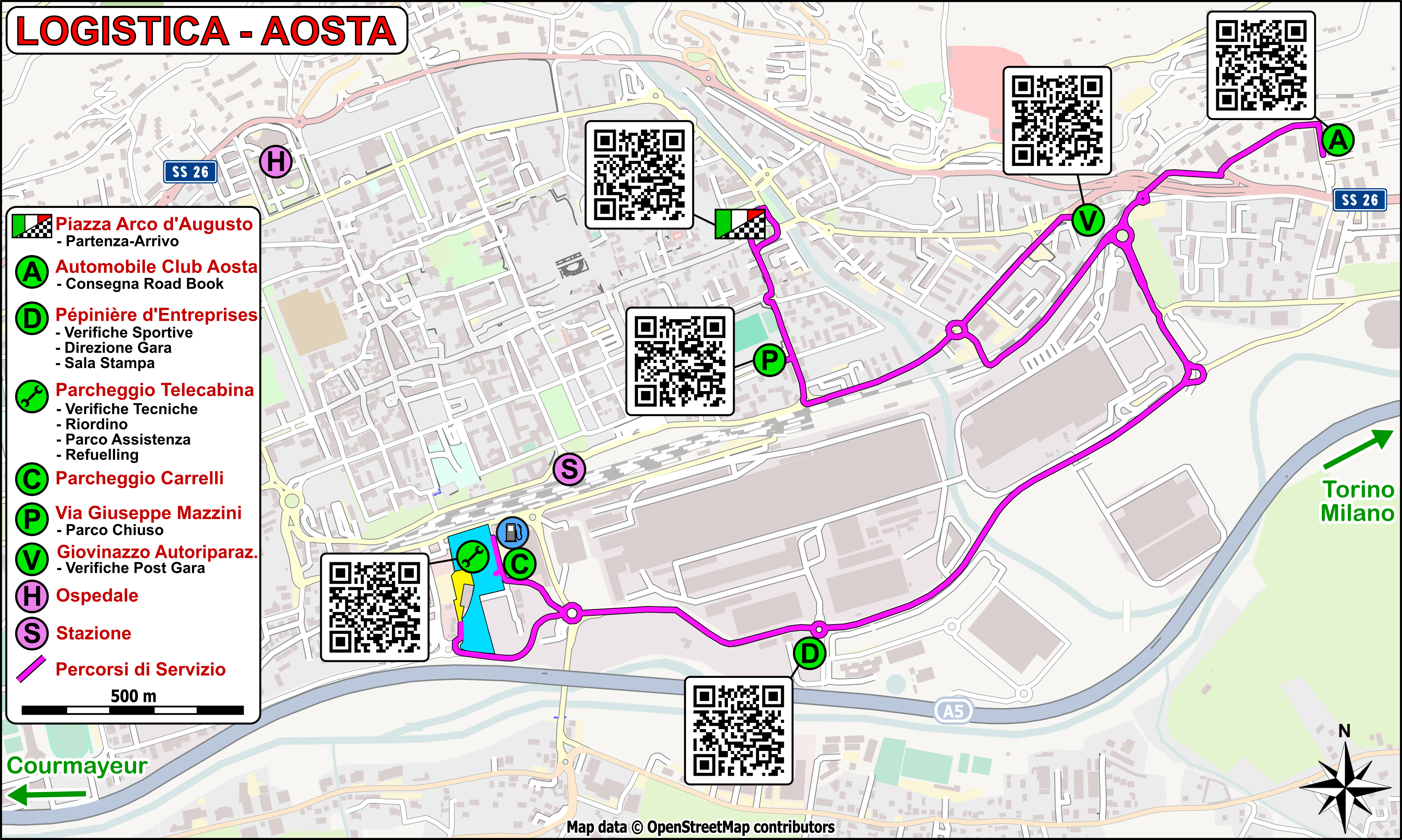 Mappa logistica
